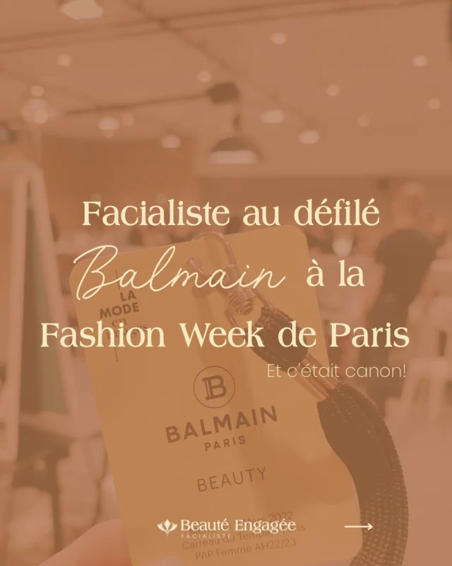 Et si avant la lumière, il y avait le soin…
Dans les coulisses vibrantes de la Fashion Week de Paris,
j’ai eu l’honneur d’apporter une présence apaisante, de celles qui réharmonisent l’intérieur avant que l’extérieur ne brille.

En tant que facialiste, je n’ai pas simplement préparé des peaux à recevoir le maquillage, j’ai rééquilibré les flux - corps, cœur, esprit - pour apaiser le système nerveux.

Car un soin, lorsqu’il est conscient, agit bien au-delà de l’épiderme. Il relâche les tensions, calme le système nerveux, invite à une respiration plus profonde, à un ancrage.

Quelques minutes suffisent pour que le regard s’ouvre,
la peau s’éclaire et que l’on se reconnecte à soi-même au cœur du tourbillon créatif.

Merci aux équipes pour leur confiance, pour ces souvenirs impérissables et à ces visages confiés comme des toiles vivantes à honorer.

#facialiste
#facialistecorse 
#corsedusud
#soinsconscients
#beauteengagee
#facemassage 
#counsciousbeauty