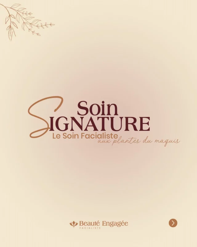 Au cœur du maquis, là où les plantes médicinales portent encore l’empreinte du vent et de la lumière, j’ai créé un soin qui réunit tout ce que je maîtrise de plus profond: le facialisme, l’étude de l’organe peau, de la phyto et de l’aroma, la thérapie tissulaire, l’ostéopathie douce du visage et les gestes ancestraux du Kobido.

Un soin qui ne copie rien, qui n’imite rien.
Un soin qui sculpte, respire, libère, réoxygène.
Un soin qui invite les fascias à se délier et la peau à retrouver son chemin vers l’éclat.

Chaque mouvement, chaque effleurage, chaque manœuvre est choisi pour répondre à la mémoire du visage: tension, fatigue émotionnelle, perte d’éclat, stagnation lymphatique… Les plantes du maquis, elles, apportent leur force brute et leur douceur aromatique, pour envelopper le soin de leurs vertus réparatrices.

C’est un rituel complet, botanique et profondément humain :
• Face sculpting ostéopathique;
• Lignes Kobido travaillées comme une danse;
• Libération des fascias du visage, du cou et du décolleté;
• Stimulations ciblées pour l’éclat, la fermeté, la détente profonde;
• Infusion aromatique des plantes du maquis,…

Un moment hors du temps où le visage se réveille, où les contours se redessinent, où le souffle se dépose.
Ton visage sait. Il se souvient. Il s’harmonise.

Dis-moi en commentaire ce que ton visage réclame en ce moment… et si ce soin résonne, je serai heureuse de t’accueillir. 🤲